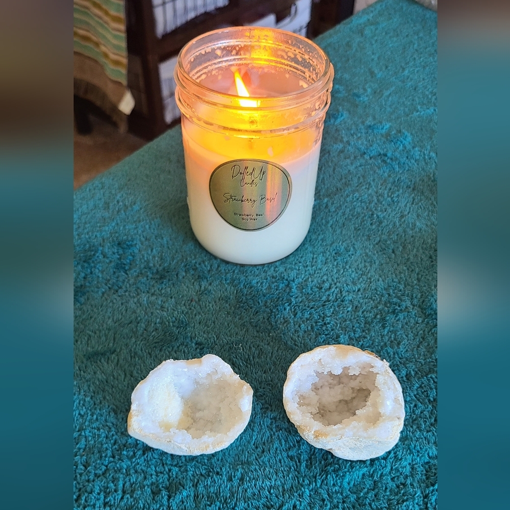 White Quartz Geode